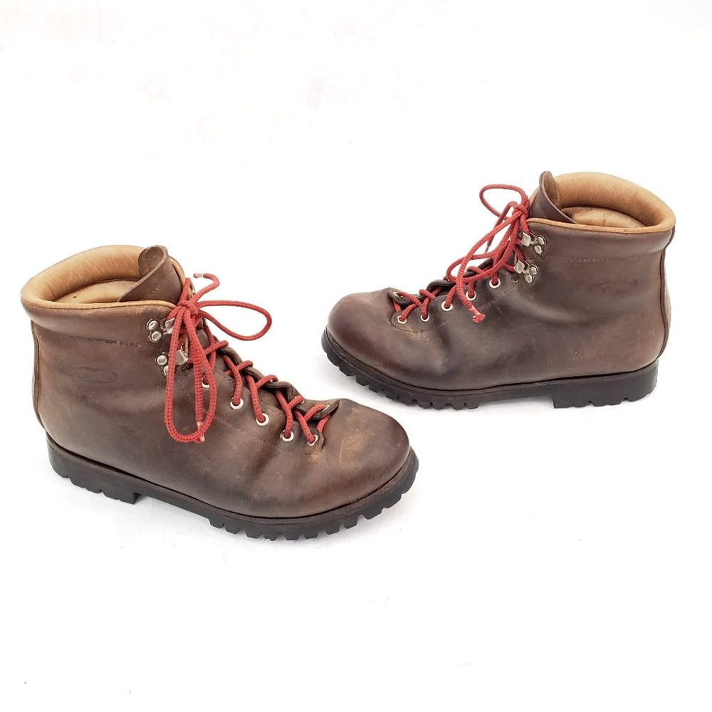 🌄 Vasque OldSkool Leather Hiking Boots Size 8.5 ⛰